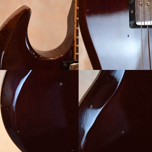 Gibson SG Standard Cherry Made in USA 1974-1975 Vintage Solid Electric Guitar - Picture 6 of 10