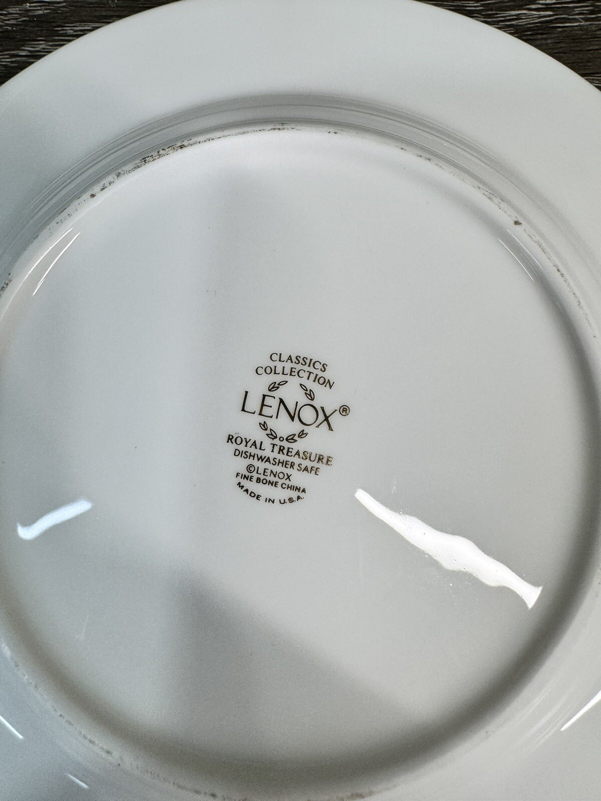 Lenox Royal Treasure Classic Collection 6-1/4” Bread Plate ~set Of 3