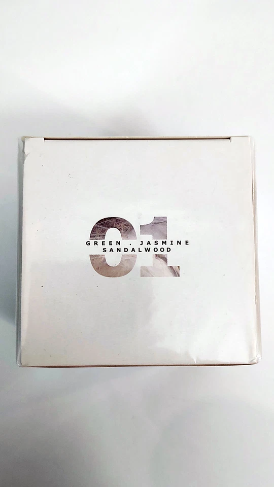 Ikea Friskhet 01 ароматическая свеча в белом стекле льняной бриз 25 часов новый запечатанный - Изображение 3 из 4