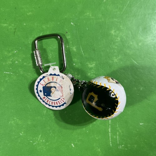 Vintage MLB PITTSBURGH PIRATES Baseball Sports Brat Keychain 1986 J.F.S. - Picture 3 of 14