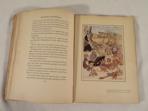 Wind in the Willows Kenneth Grahame - Milne & Rackham 1940 - Signed Limited Ed. - Picture 11 of 14