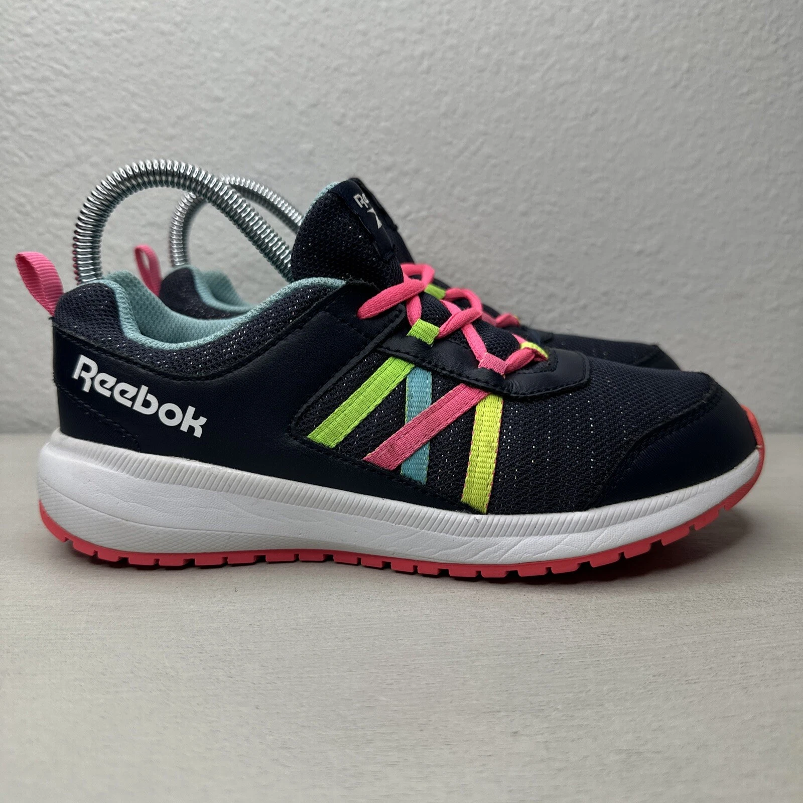 Baskets de course femme Reebok Road Supreme argent/rose/gris pointure 4