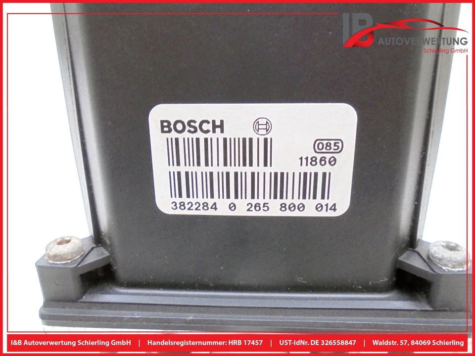 FORD MONDEO III BERLINA (BWY) 2.0 16V unidad de control ABS bloque hidráulico 0265800014 Foto 4 de 4