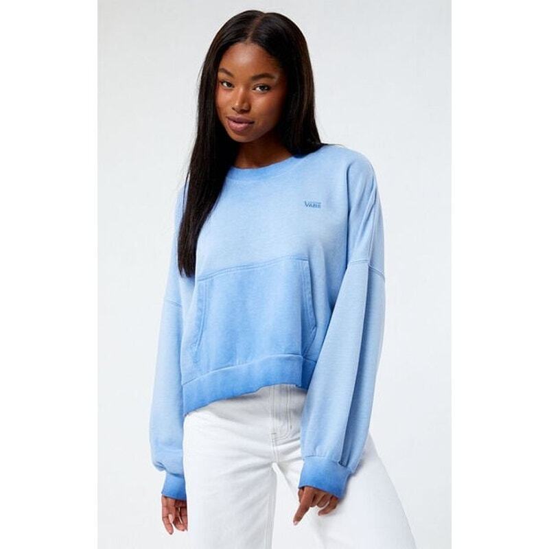 NWT Vans Spellman Crew Neck Sweatshirt in Blue sz Large
