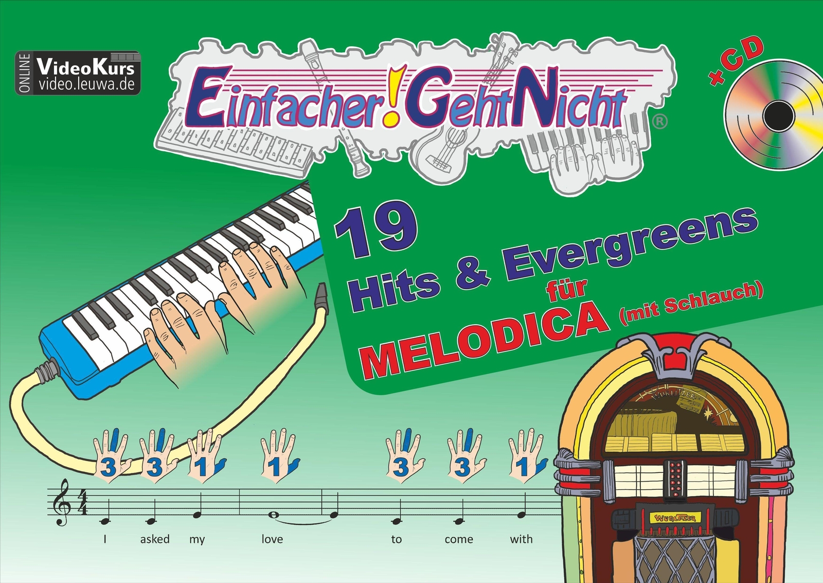 Einfacher-geht-nicht: 19 Hits & Evergreens - Für Melodica (mit