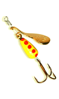 Cucchiaio Rotante Panther Martin Minken – Per Trota, Luccio, Bass – Misure Assortite, Spinning, Made In Italy