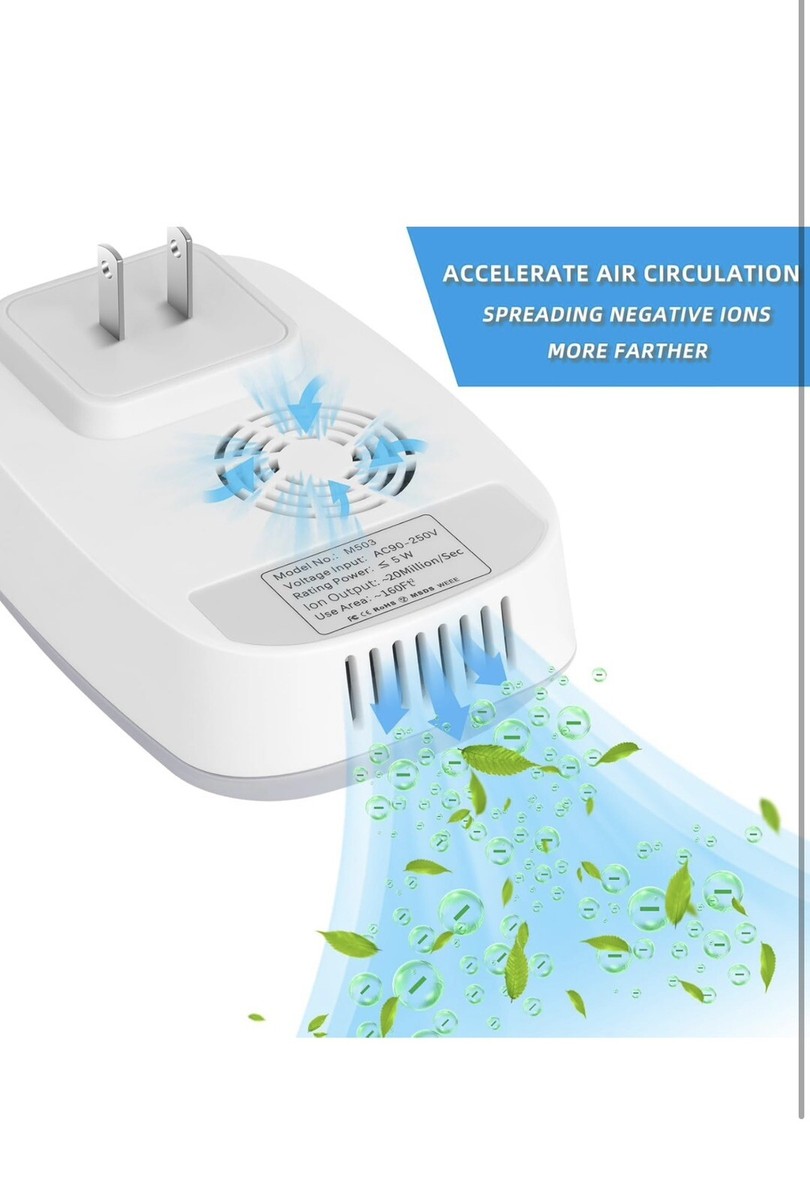 Ionizer Air Purifier, Plug In Air Ionizer, Air Ionizers for Home