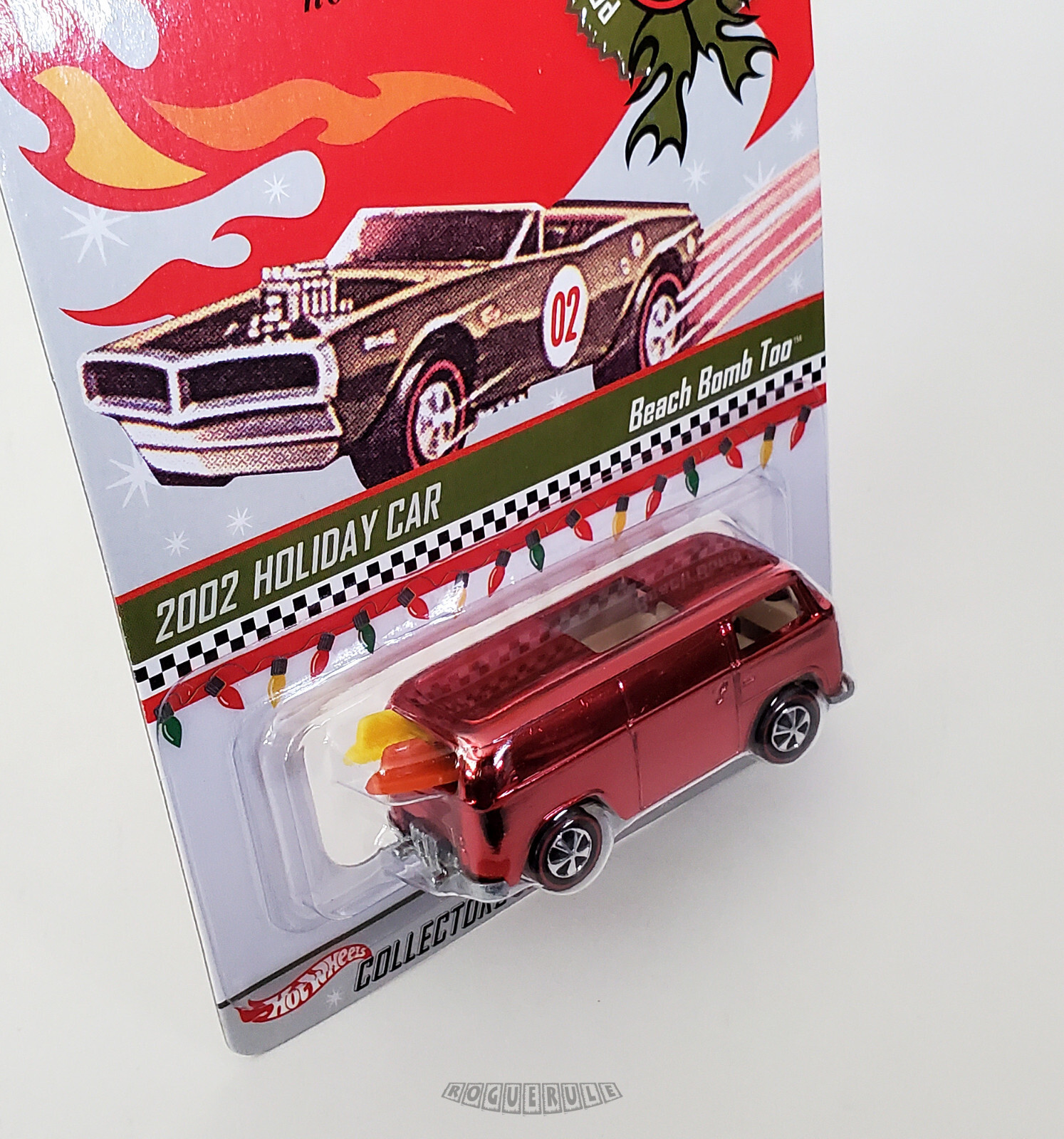?Hot Wheels 2002 RLC Red Line Club Holiday Car - Beach Bomb Too 
