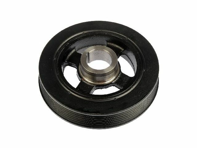 A-Premium Engine Harmonic Balancer Crankshaft Pulley - Compatible With Hyundai Sonata, Santa Fe, Kia Telluride, Genesis & More, V6 3.3L-3.8L