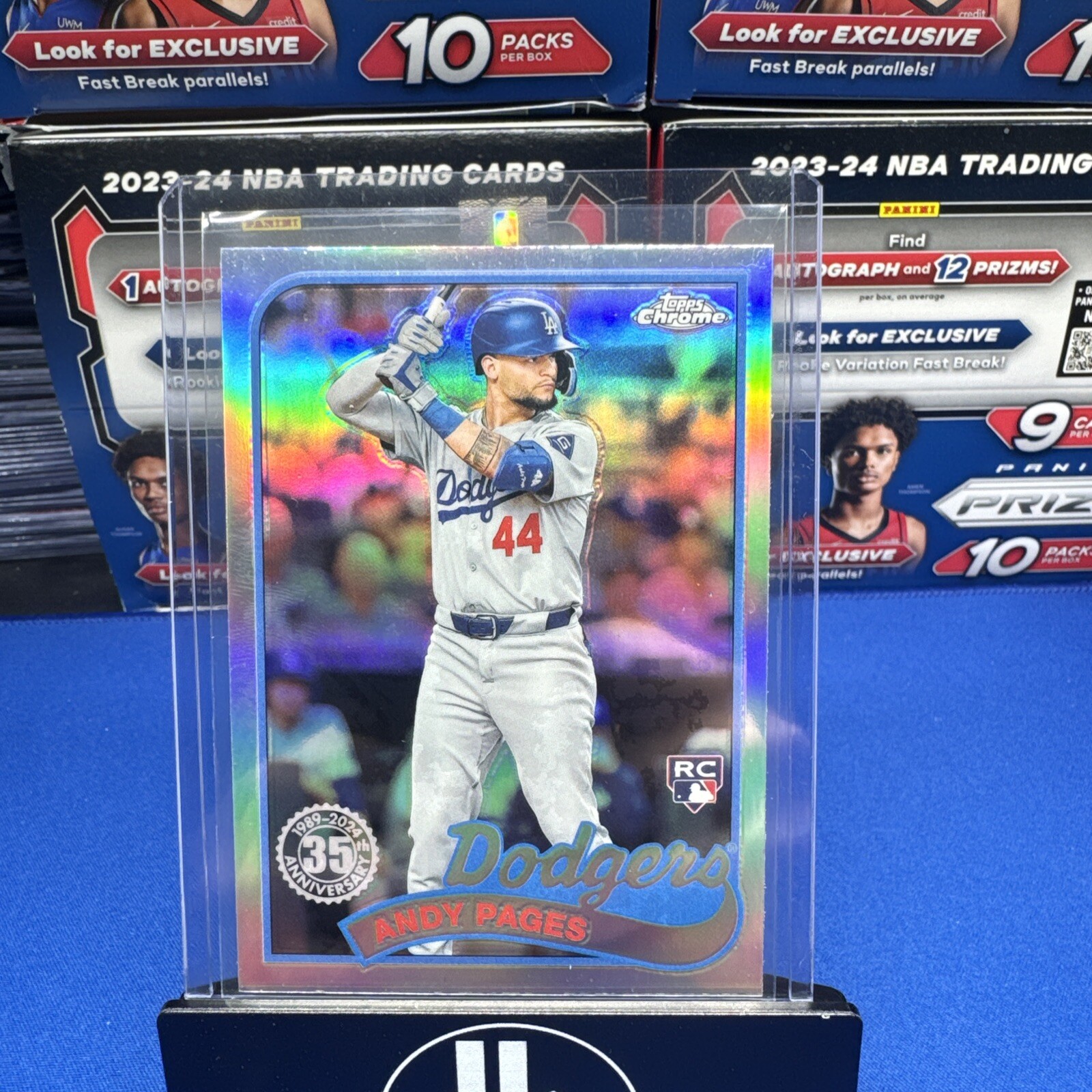 2024 Topps Chrome Update #89CU-8 Andy Pages 1989 Topps Baseball