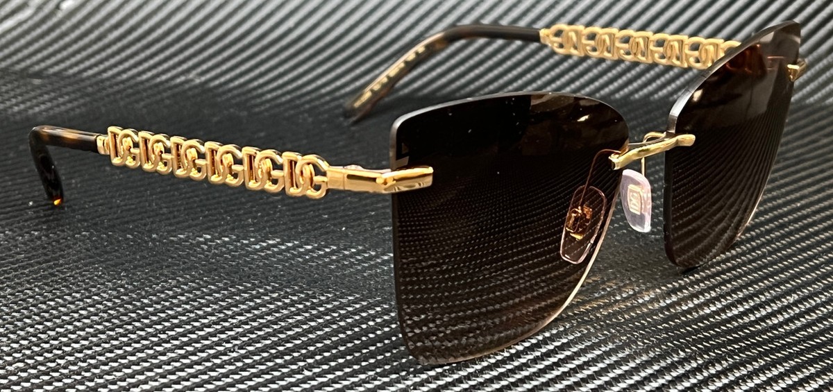 DOLCE & GABBANA DG2289 02 13 Gold Brown Women's 59 mm DOLCE & GABBANA DG2289 02 13 Gold Brown Women's 59 mm