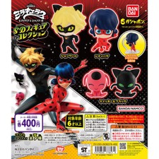 Miraculous Ladybug and Cat Noir Capsule Toy Figure Complete set SD Figure FedEx