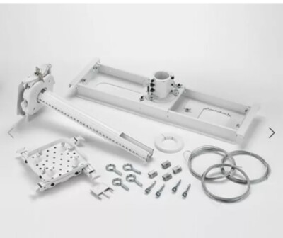 Chief SYSAUW Suspended Ceiling Projector System Up To 12'' Drop White SYSAU Mount