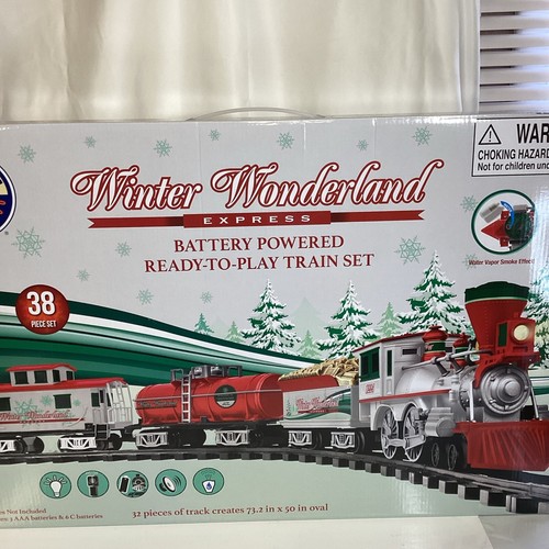 WINTER WONDERLAND EXPRESS READY-TO-PLAY TRAIN SET - Picture 5 of 12