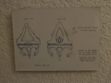 Starcraft 2: Wings of Liberty Protoss Concept Art Set - Blizzard One of a kind