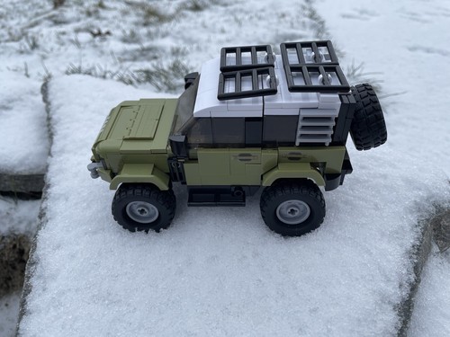 Building Blocks Off-Road SUV Truck MOC Bricks Tactical Vehicle NEW IN BOX - Picture 8 of 17