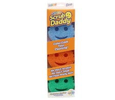 Colors Scrub Daddy Sponges - Scratch-Free Multipurpose - Surface cleaners