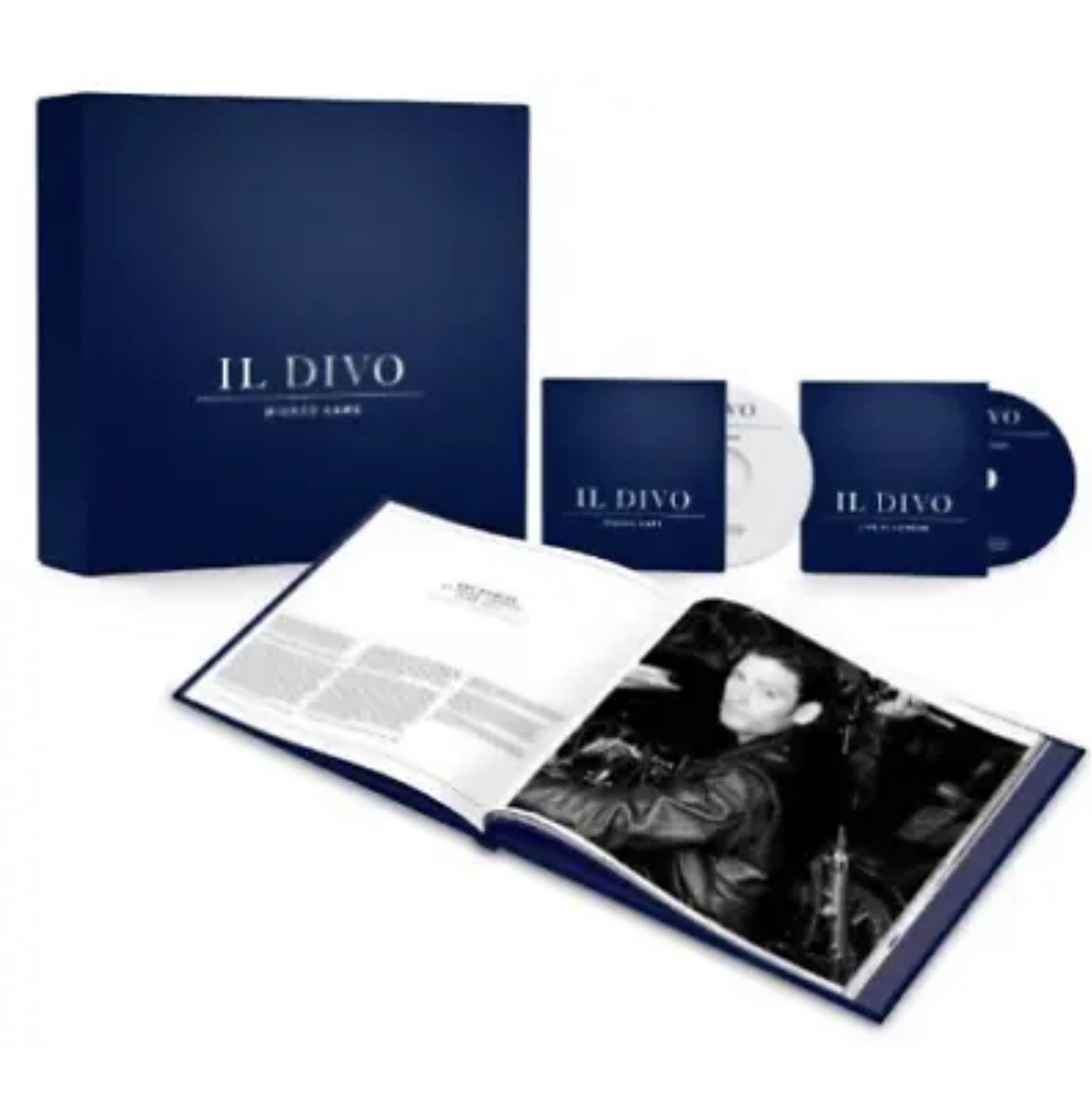 IL Divo – Wicked Game CD + DVD deluxe box set premium hardback book edition NEW