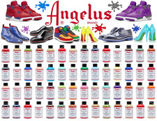 Angelus Acrylic Leather Paint 4oz 118ml Colour Shoes Trainers Bags Sneakers