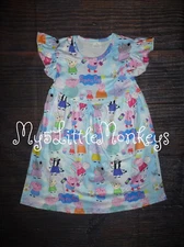 NEW Boutique Peppa Pig Sleeveless Dress