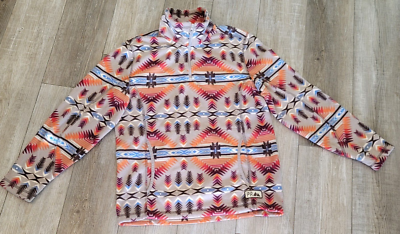Powder River Outfitters Panhandle Fleece M Aztec Quart Zip