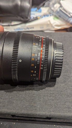 samyang 85mm f1.4 MF AS IF UMC canon ef fit - Picture 3 of 7