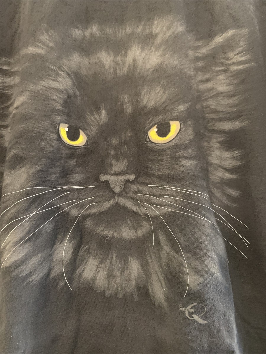 【Paragraph】25ss BLACK CAT T SHIRT Amazon.com: Black Cat Long Sleeve T-Shirt : Clothing, Shoes
