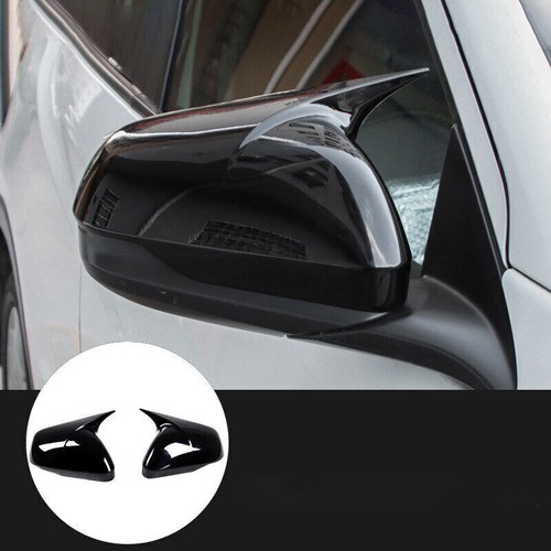 Cover Trim 2016-22 Glossy Black OX Horn Exterior Rear View Mirror For Honda HR-V - Picture 6 of 8