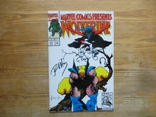 1992 MARVEL COMICS PRESENTS MCP 101 WOLVERINE SIGNED 2X RICK LEONARDI & RON MARZ
