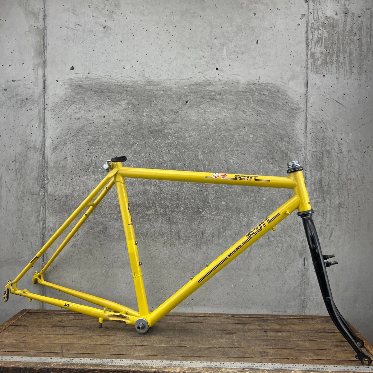 scott mountain bike yellow