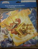 Skylanders Happy Birthday Banner 7.59 Foot Activision Boy Party Supplies Skylanders Happy Birthday Banner 7.59 Foot Activision Boy Party Supplies