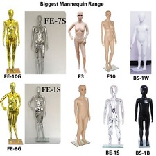 BEST QUALITY Full Body Mannequin Shop Window Display Tailor's Dummy Dressmaker