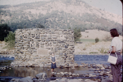 1950s Sutter's Mill California Red Border Kodachrome  Slide AK-D