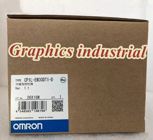 Brand NEW Genuine Omron CP1L-EM30DT1-D CPU Unit Modele CP1L-EM30DT1-D