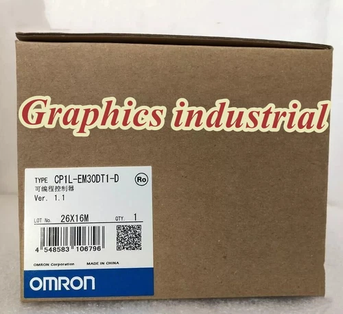 Brand NEW Genuine Omron CP1L-EM30DT1-D CPU Unit Modele CP1L-EM30DT1-D