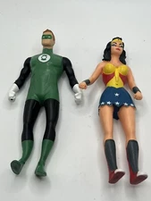 DC Bendable Green Lantern And Wonder Women