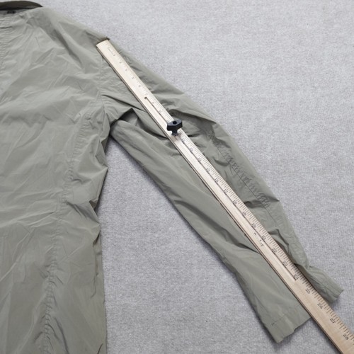 Giacca Herno 44 beige tinta unita destrutturata 2 bottoni cerniera Made in Italy - Foto 5 di 19
