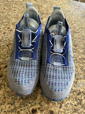 Nike Air VaporMax 2020 Flyknit Stone Blue Running Shoes  display picture 2