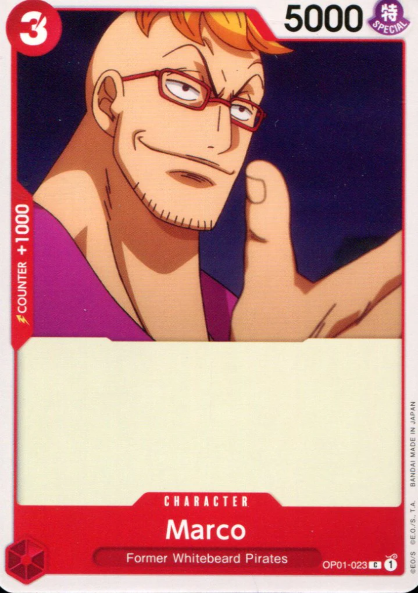 Marco - OP01-023 - Common - English - One Piece TCG OP-01 | eBay Marco - OP01-023 - Common - English - One Piece TCG OP-01 | eBay