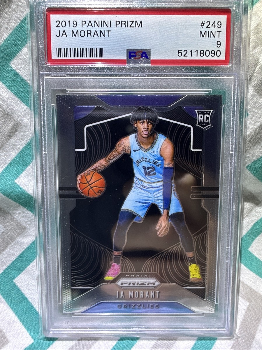 2019 Panini Prizm Basketball Ja Morant RC #249 PSA 9 Grizzlies