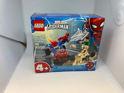 LEGO Marvel Spider-Man and Sandman Showdown 76172 Building Kit