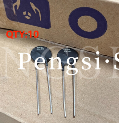QTY:10 thermistor    -60 10R 5A NTC #T9
