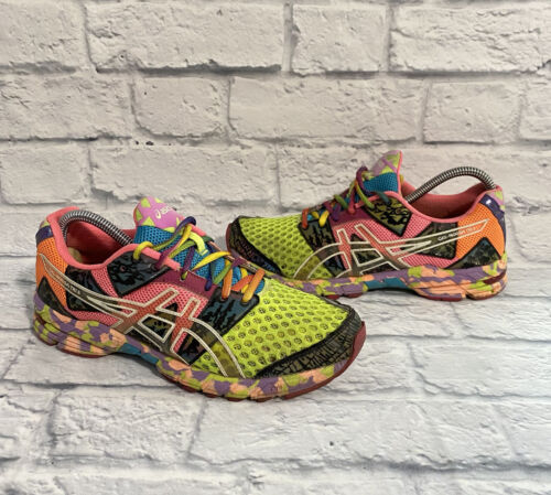 Asics Gel Noosa Tri 8 Women's Size  Running Shoes Neon Colorful T356N |  eBay