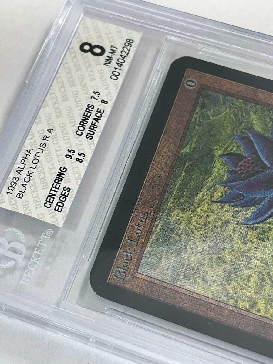1x Black Lotus - BGS 8.0 #0014042298 - (Graded) Alpha - MTG 1x Black Lotus - BGS 8.0 #0014042298 - (Graded) Alpha - MTG