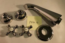 Phylrich PHK1120TO-26 Marquis Wall Deck Tub Set Finish-Polished Chrome