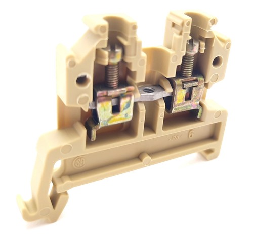 Lot of 100 Weidmuller 0268860000 Feed Through Terminal Block 300V, 20A, 22-12AWG - Picture 4 of 4