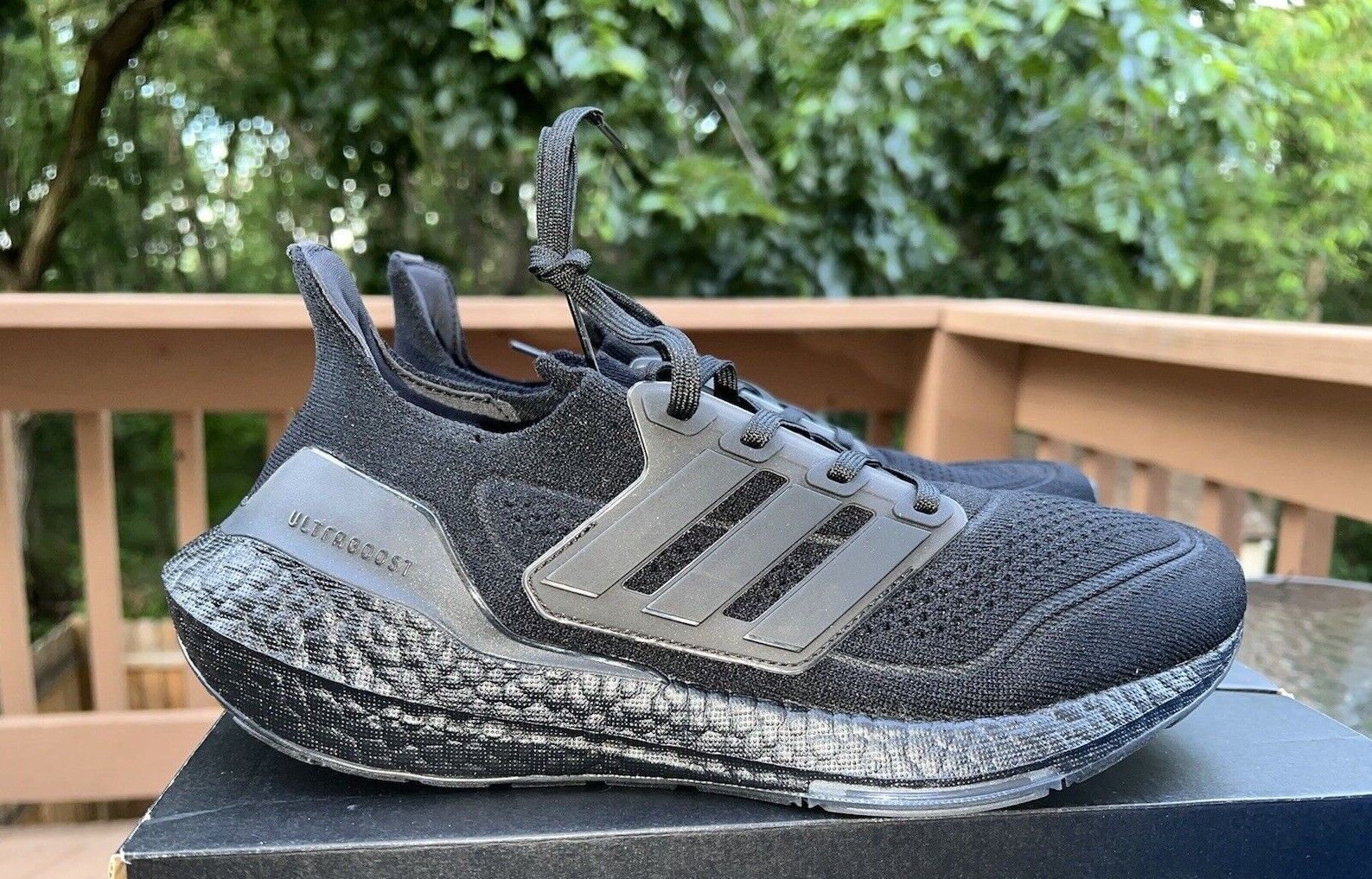masa Automáticamente Acercarse Adidas Ultra Boost 21 Triple Black Men&#039;s Sizes Running Boost Shoes  FY0306 NEW | eBay