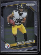 Jaylen Warren 2025 Panini Prizm Pittsburgh Steelers