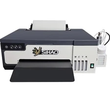 Sihao A4 L8050 XP600 DTF Printer, Dual Speed, White Ink Circulation, DIY Shirts