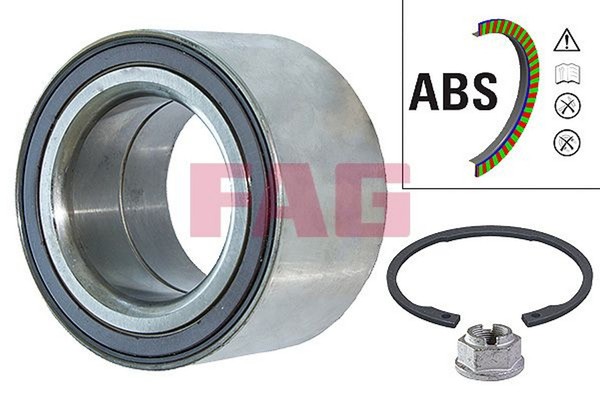 Schaeffler FAG Radlager Radlagersatz Hinten Vorne MERCEDES-BENZ W164 R-KLASSE-image